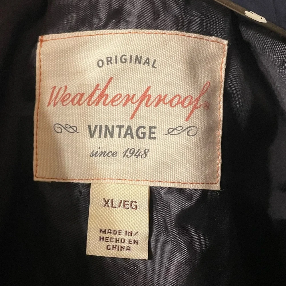 “Weatherproof Vintage” Diamond Quilted Vest - Navy Blue - Brand New - Picture 2 of 4